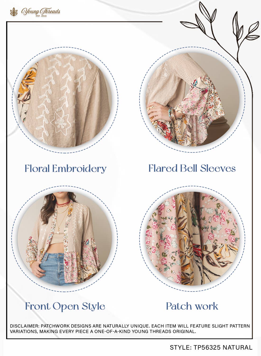 The Boho Bloom Cardigan