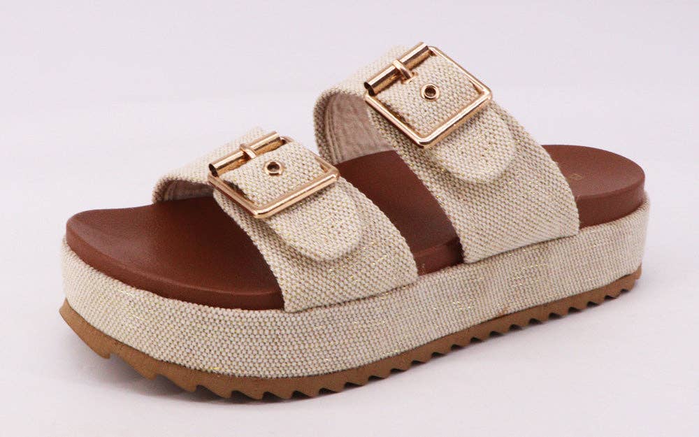The Linen & Luxe Sandal