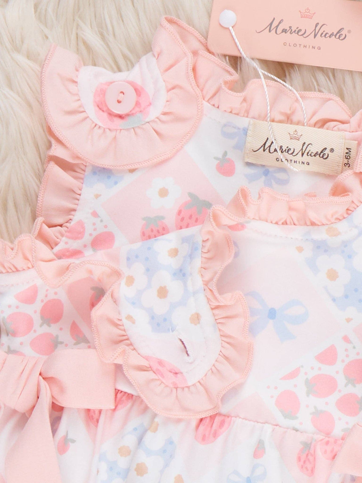 Berry Sweet Ruffle Romper