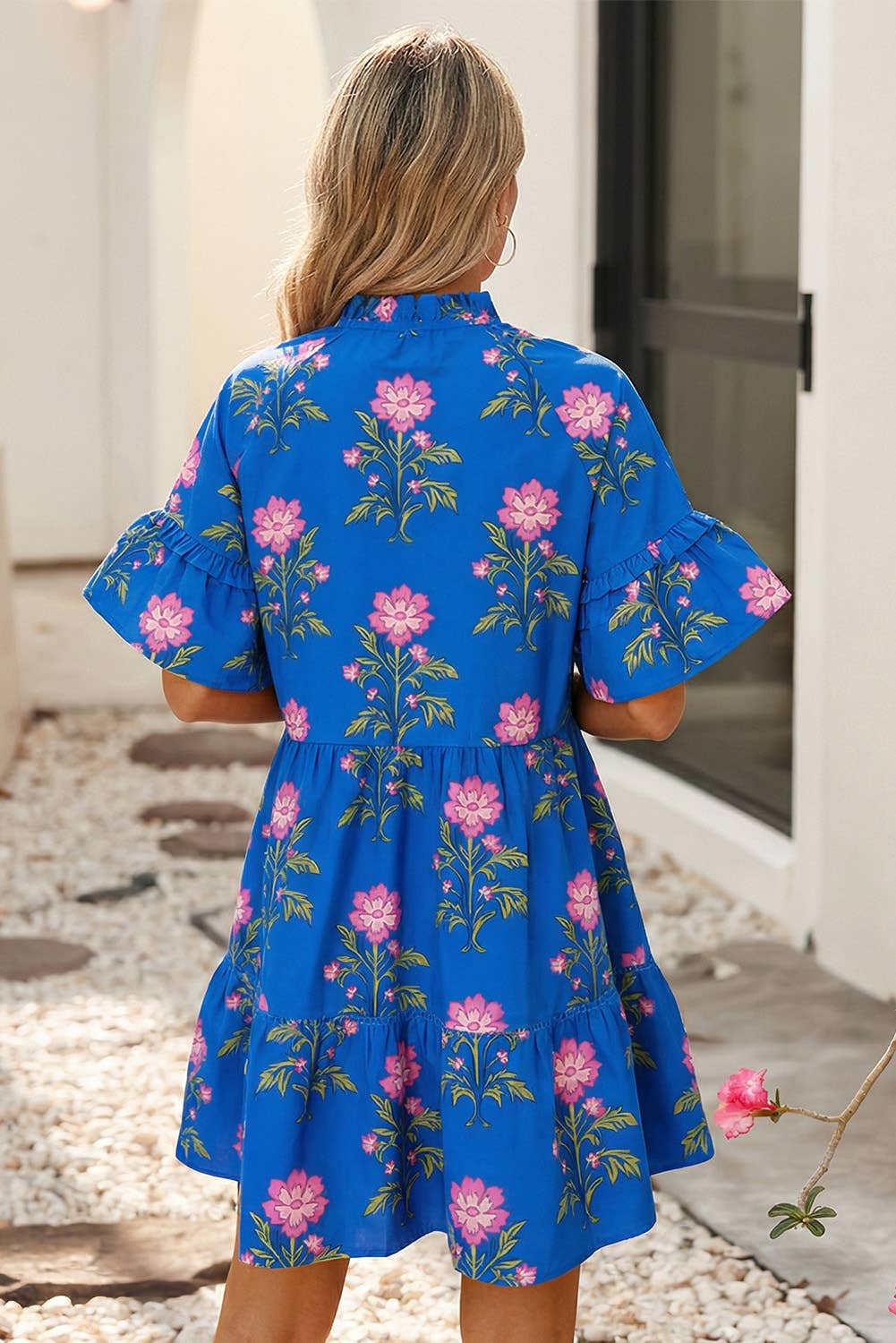 Something Blue Floral Dress