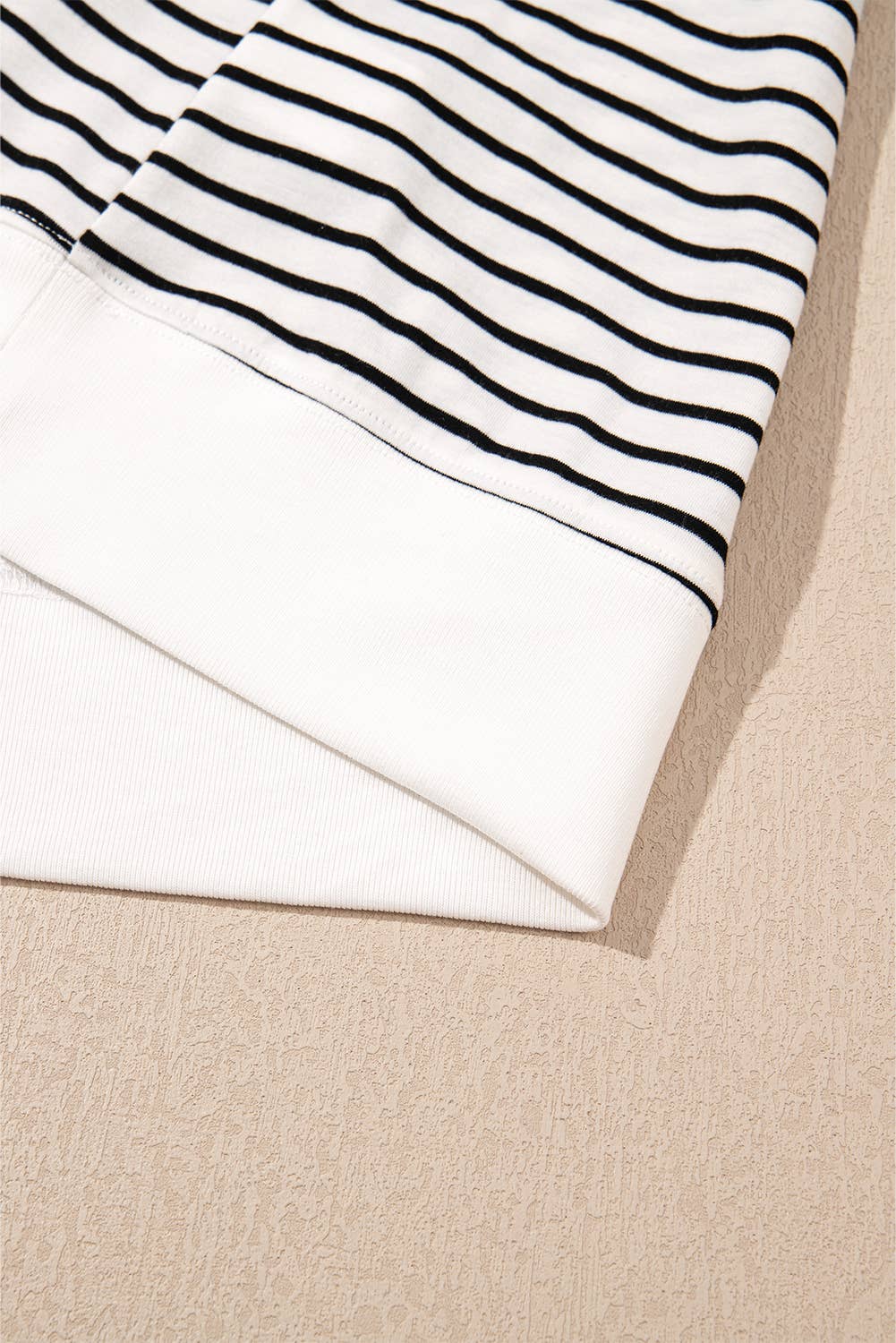 Stripe V-Neck Tee & Short Set