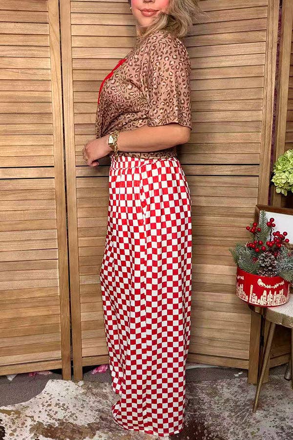 Red Hot Checkered Pants