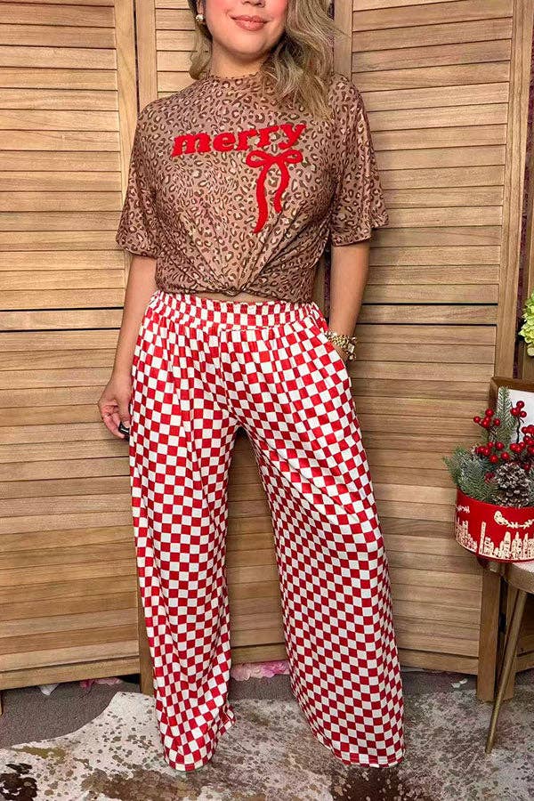Red Hot Checkered Pants