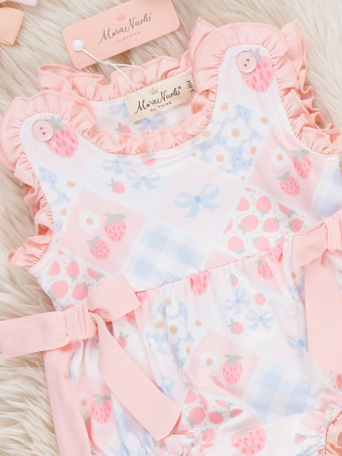 Berry Sweet Ruffle Romper