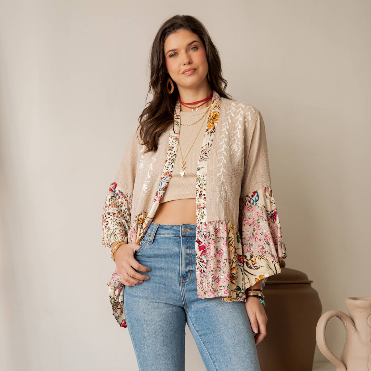 The Boho Bloom Cardigan