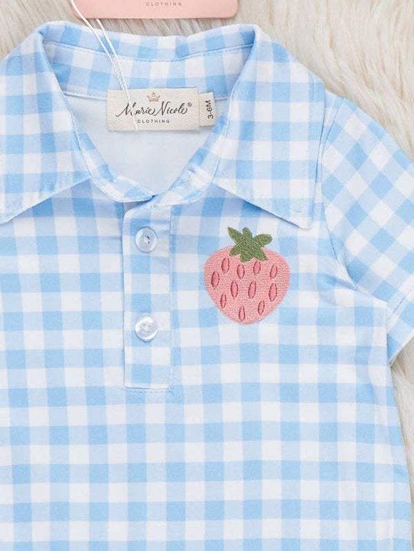 The Strawberry Patch Romper