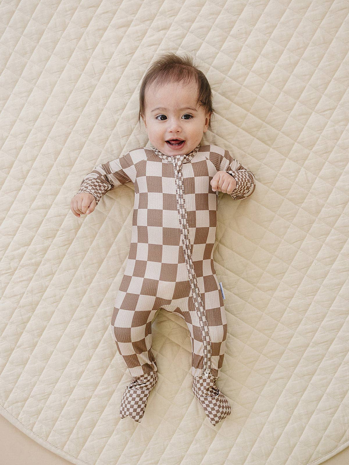 The Latte Check Bamboo Romper