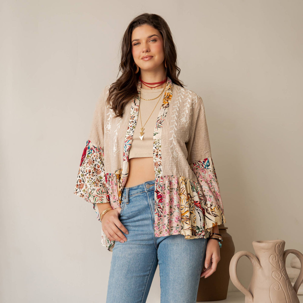 The Boho Bloom Cardigan