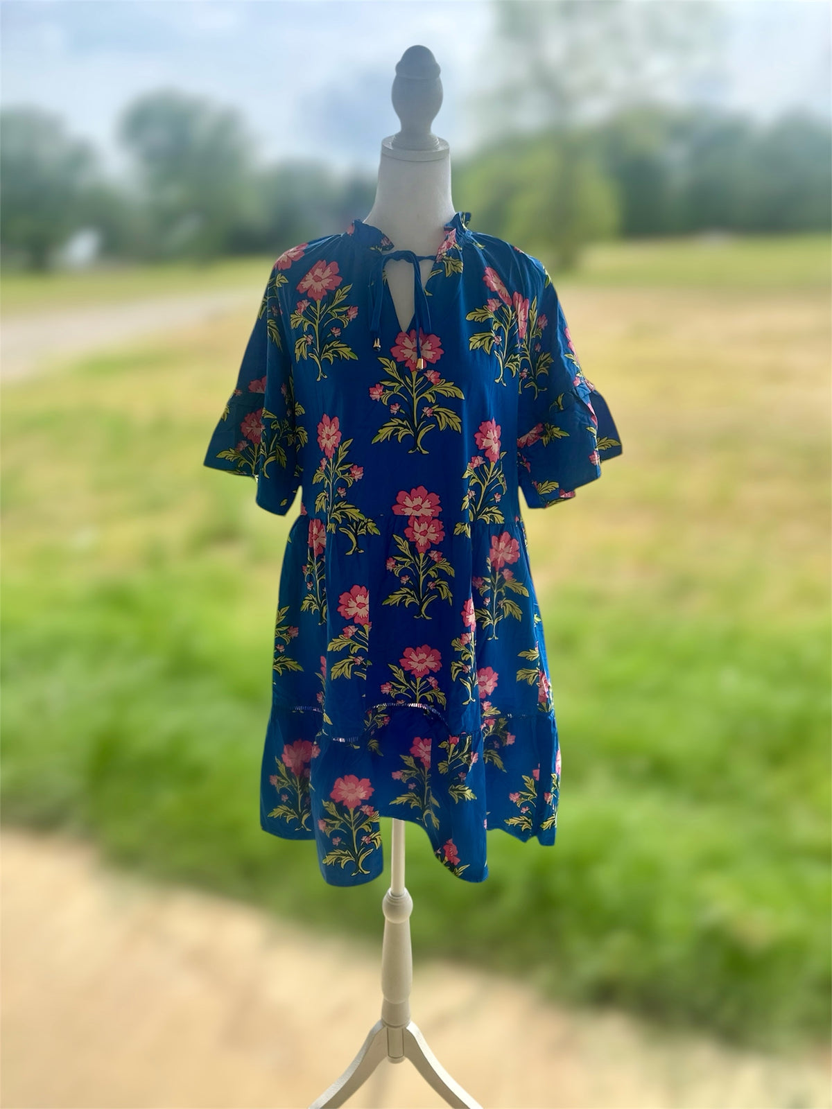 Something Blue Floral Dress