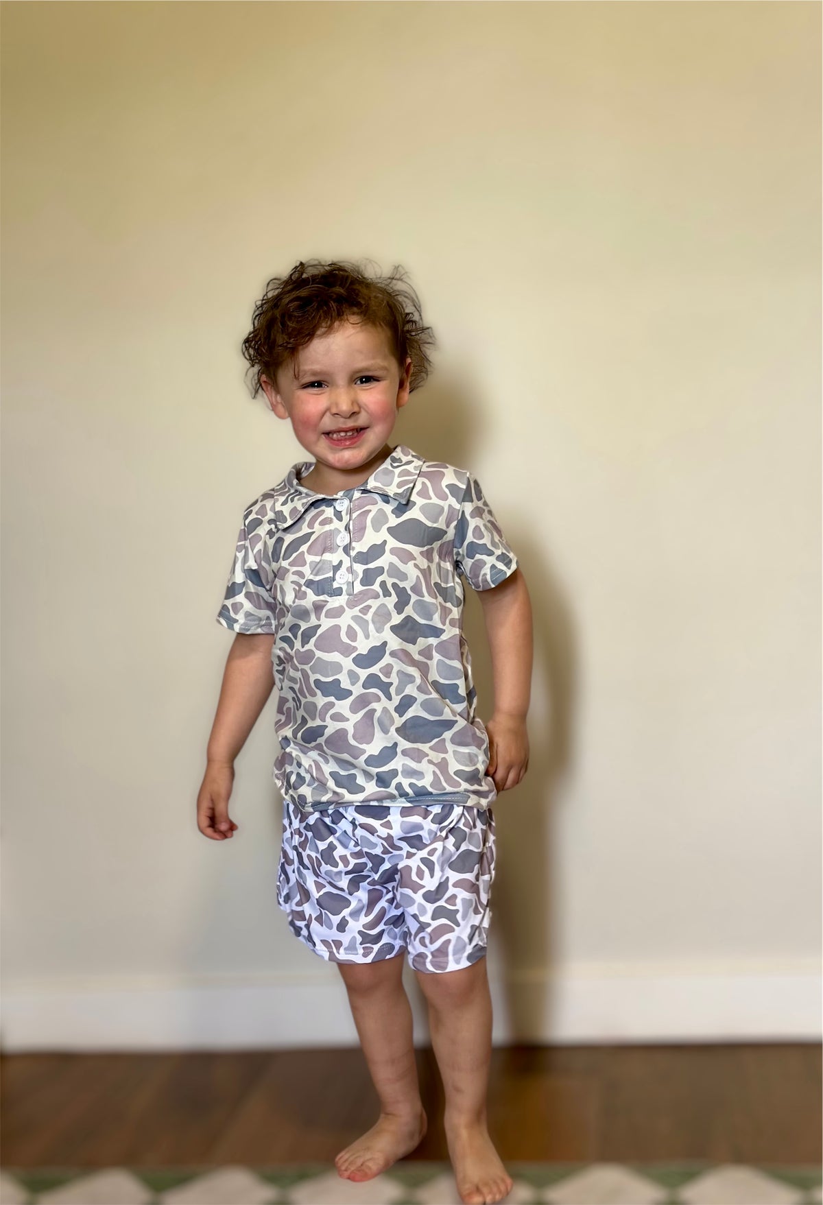 Camo Wave Hybrid Shorts