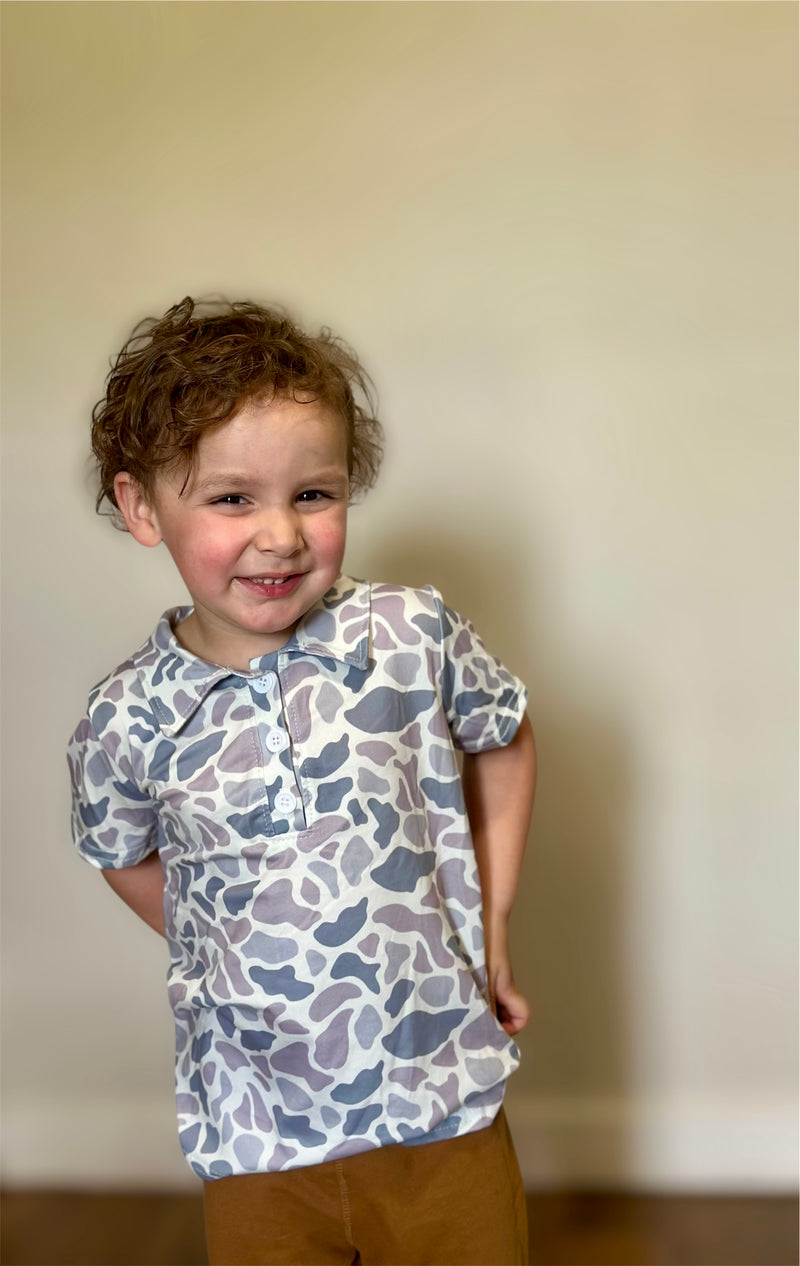 The Classic Camo Polo