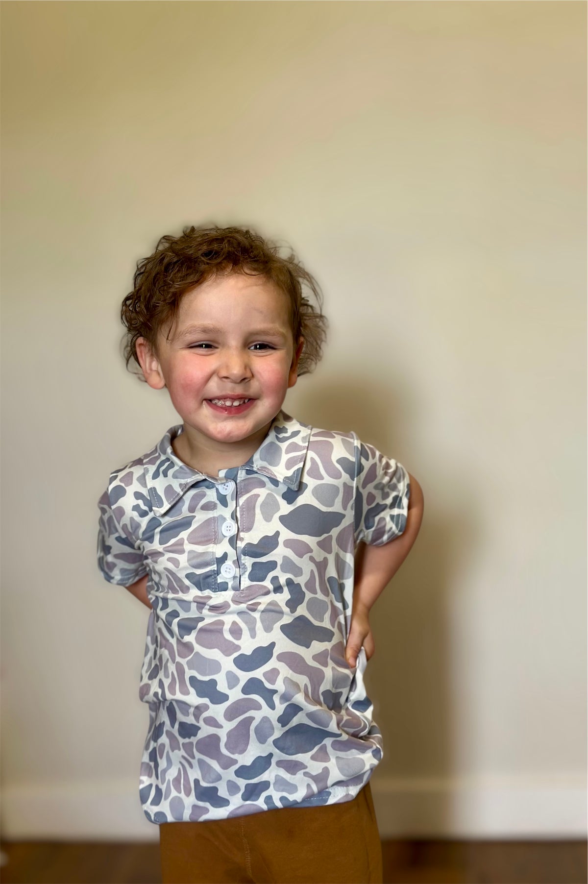 The Classic Camo Polo
