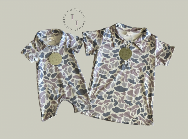 Camo Adventure Romper