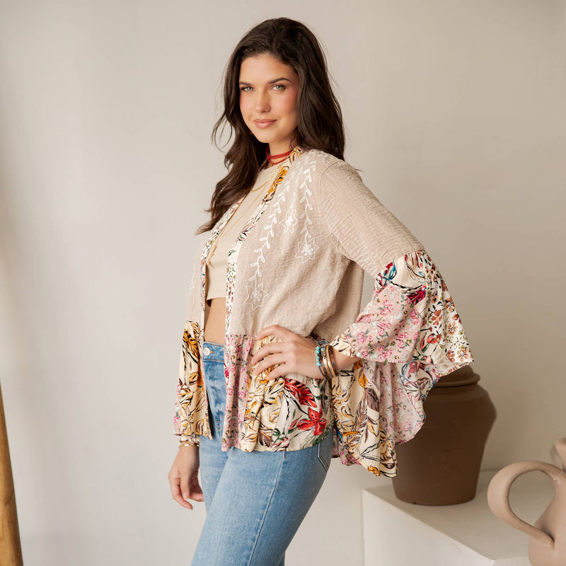 The Boho Bloom Cardigan