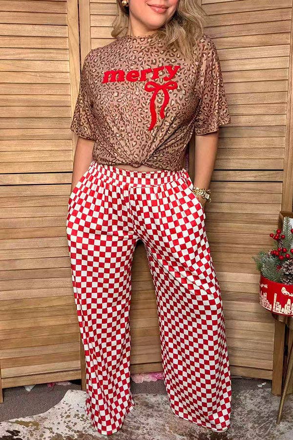 Red Hot Checkered Pants