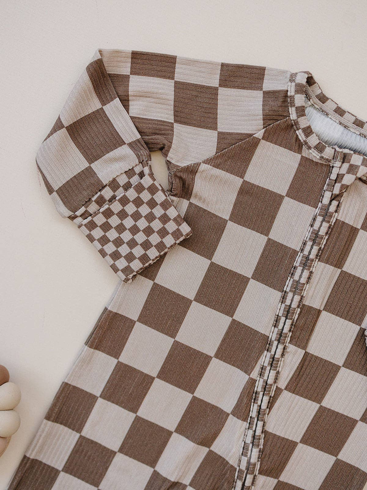 The Latte Check Bamboo Romper