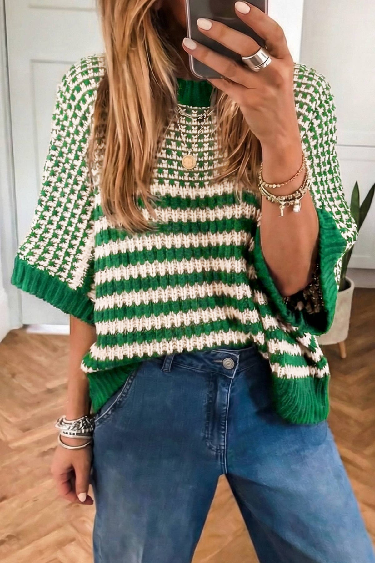 The Slouchy Stripe Sweater