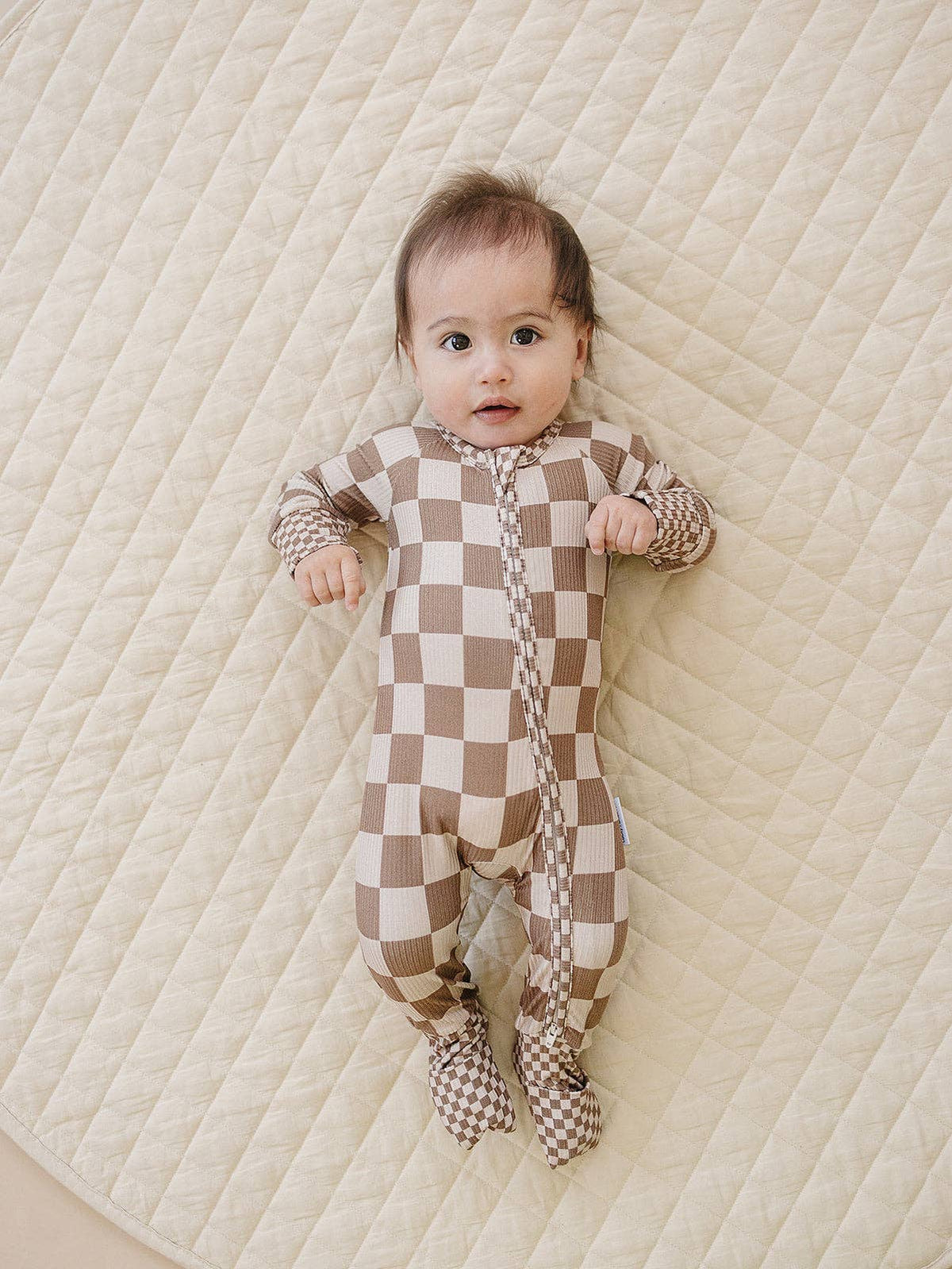 The Latte Check Bamboo Romper